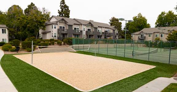 Volleyball Court at Canyon Club Apartments