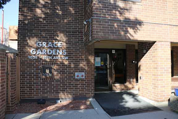 The building is called Grace Gardens and is located at 1028 15th Ave SW.