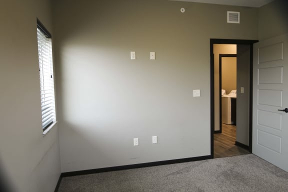 Bedroom with natural lighting at North Pointe villas