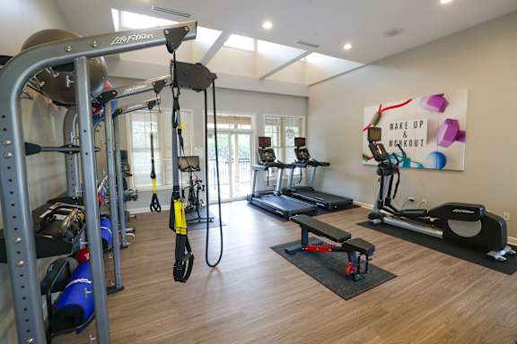 gym equipment and machines