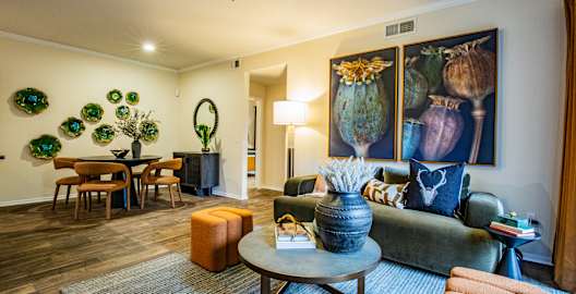 Spacioius Living Room at Apartment Community in Thornton 80229