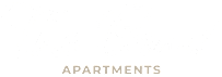 The image is a logo for "The Bend Apartments".