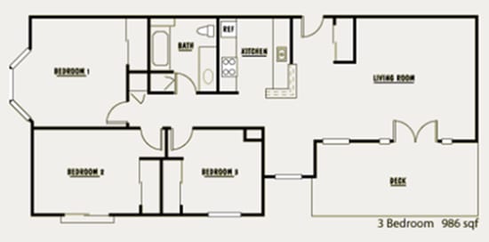 3 Bedroom