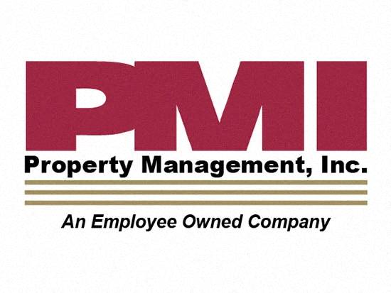 an employer owned company logo with the wordspmm property management