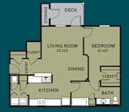 Firestone FloorPlan at Fieldstone at Glenwood Crossing, Cincinnati, OH