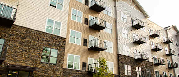 Elegant Exterior View at Winfield Station Apartments, J Street Property Services, Winfield