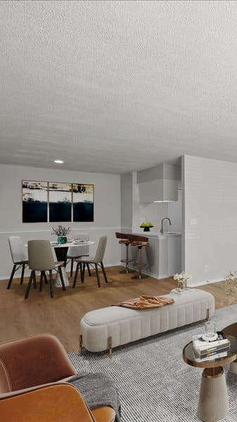 Dining Area  at Highland Park Apartment Homes, Overland Park