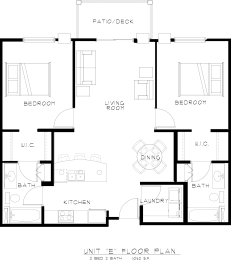 Bluffs of Williston 2-Bedroom Meadowlark