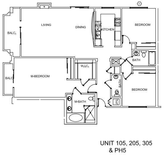 Units 105, PH5