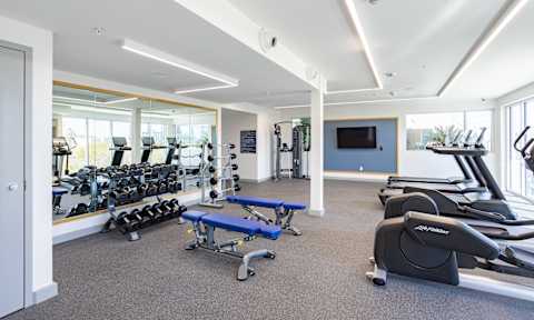 Apartments with a Gym at The Chandler Luxury Apartments in North Hollywood CA