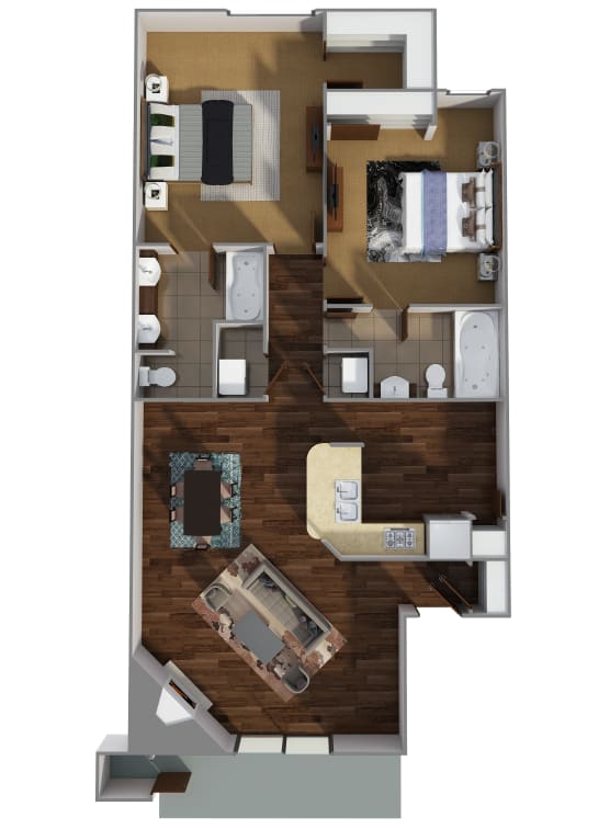 1 Bedroom Apartments in Garland & Mesquite, TX 75043