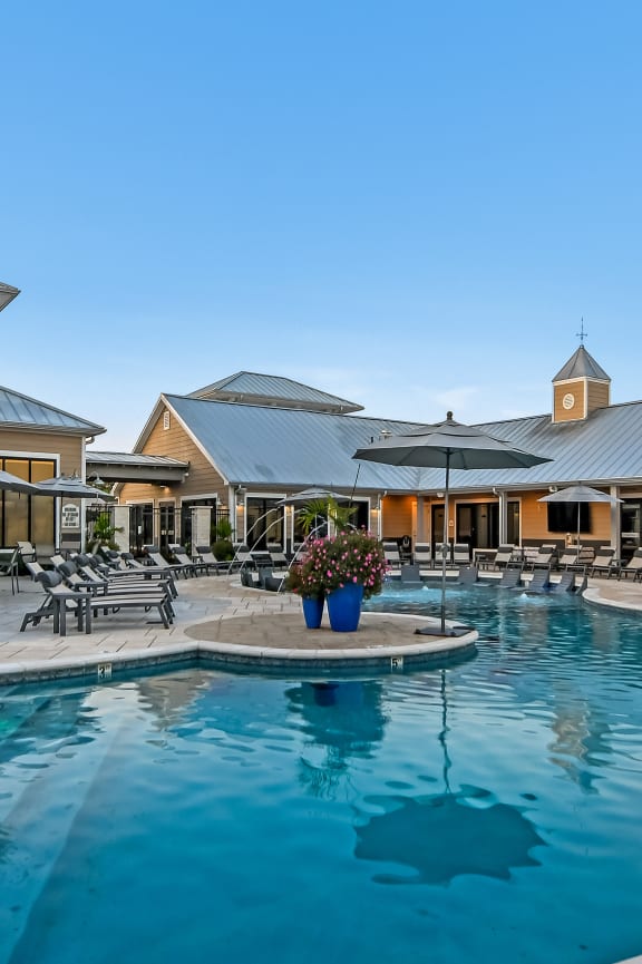 swimming pool at Crossgates Apartment Homes, Starkville, 39759