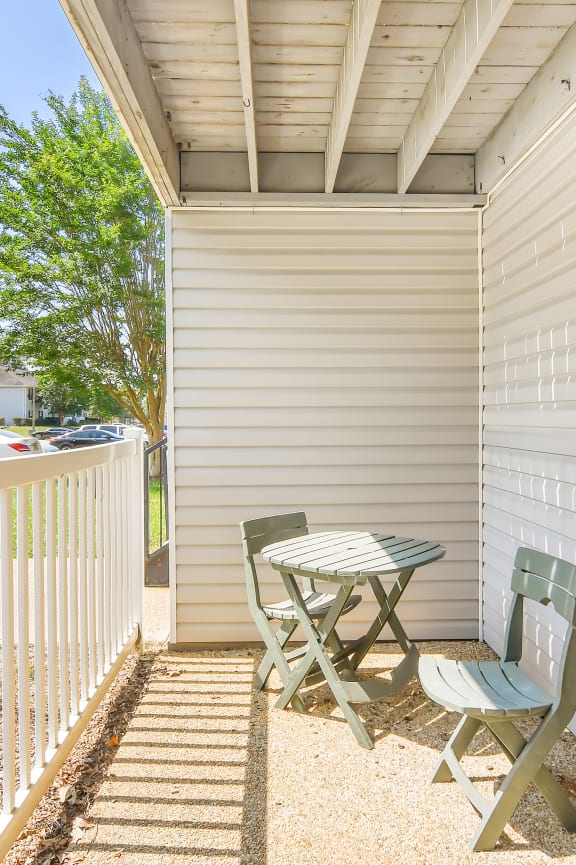 a home office with a desk and a window  at Parklane Apartment Homes, McComb, Mississippi, 39648