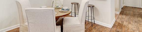 A dining room with a table and chairs at Summit of Shreveport Apartments, Shreveport, 71105