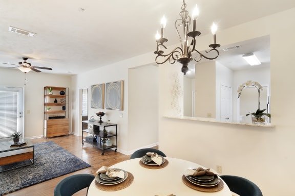 Modern Living Area at Landing at Willow Bayou Apartment Homes, Bossier City, LA, 71111
