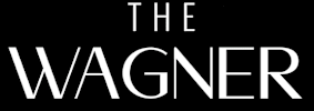 The image is a logo for "The Wagner Apartment Community".