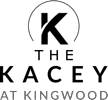 A logo with a circle around the letter K and the words "The Kacey at Kingwood".
