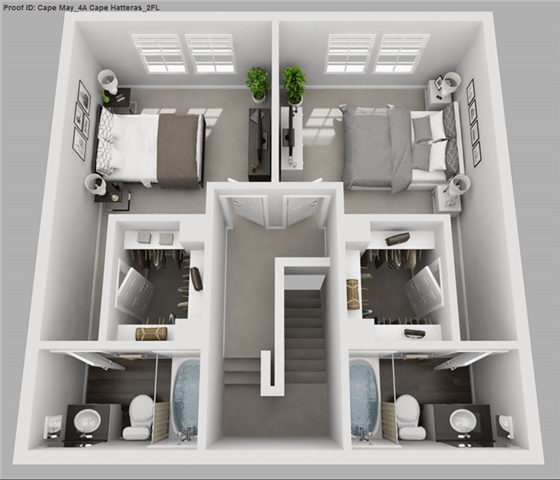 Cape Hatteras 2 bedroom 2.5 bathroom