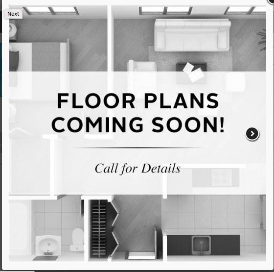 Studio 1 bathroom floor plan I at The Falls, Mission, Kansas