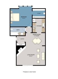 Floor Plan  1A/1B