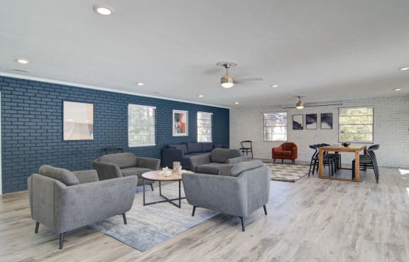 our apartments showcase a beautiful living room