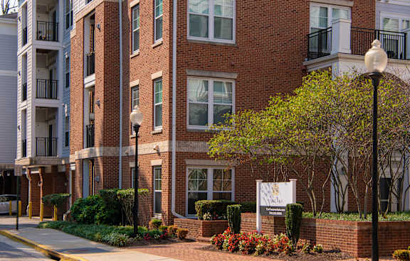 A brick building with a sign that says "Terrace".