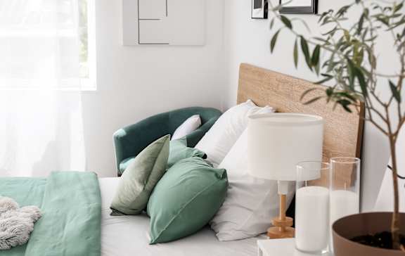 Cozy bedroom at Lawndale Farms, Sandston, Virginia