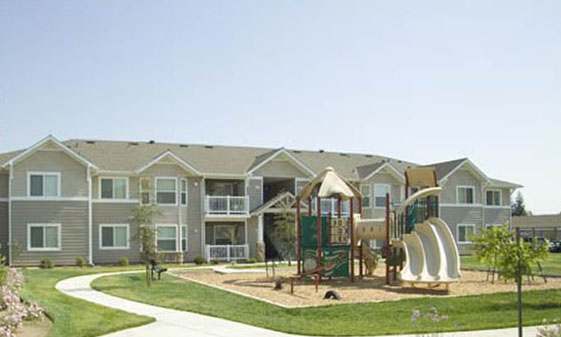 Image of the building and the playground