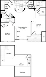 annapolis bay 3 bed floor plan