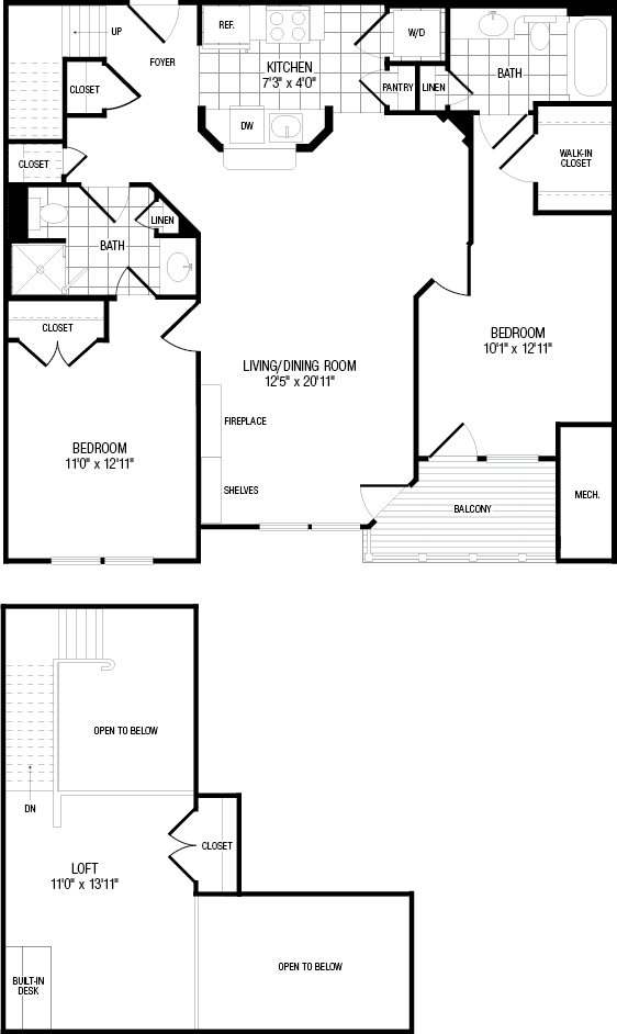 the residences at annapolis junction 2 bedroom apartment