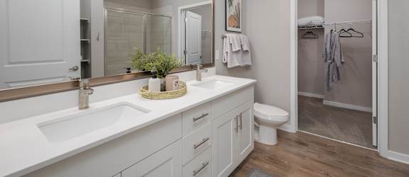Bathroom Interior at The Residences at Enso, Jacksonville, FL