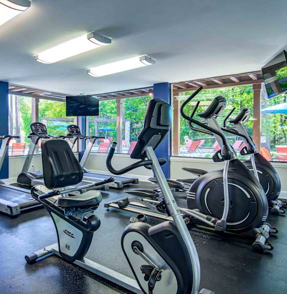 fitness center- cardio machines