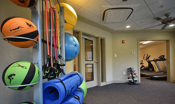 Gym Area at Arbours at Tumblin Creek ~ Active 55+ Adult Community, Gainesville, Florida