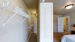 closet, shelves