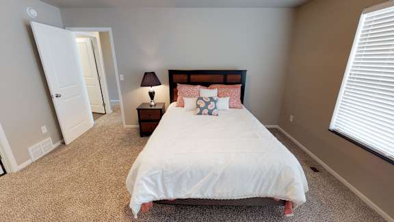 bedroom with bed