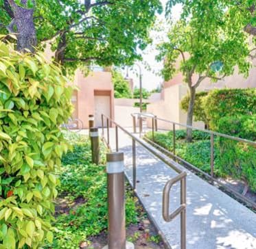Landscape at Village Square, La Jolla, CA