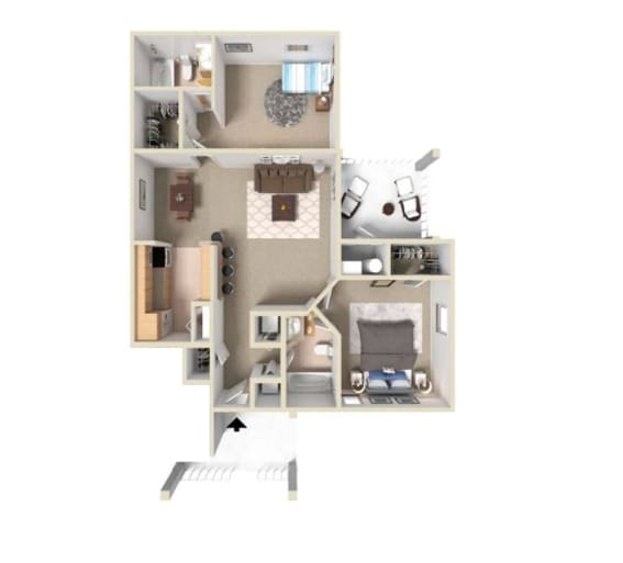 Fairmount I Floor Plan at Ashton Creek in Chester, VA 23831