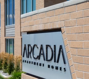 Entrance Sign to Arcadia