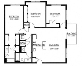  Floor Plan C1