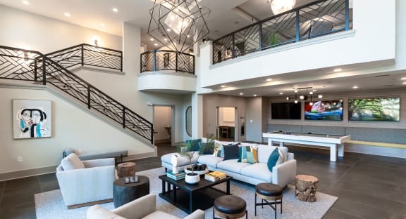 Resident Lounge with Kitchen