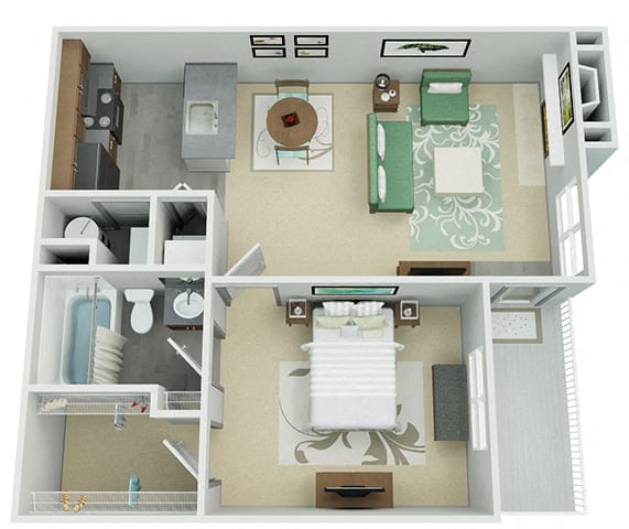 SkyView Apartment Homes 1 Bedroom 1 Bath Apartment SkyView Apartment Homes 1 Bedroom 1 Bath Apartment