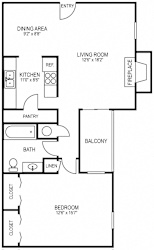Floor Plan The Wedgewood