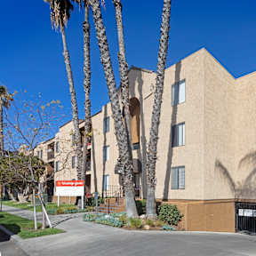 Modern Building Exterior at Woodbridge Gardens, California, 91602