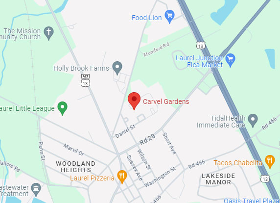 a map of the hollywood heights area