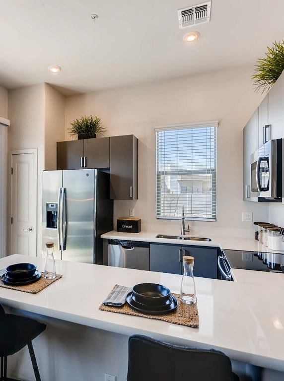 kitchen at Avilla Centerra Crossings, Goodyear, AZ, 85338