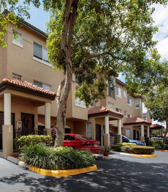 exterior building at The Barrington Club, Coral Springs, FL 33065
