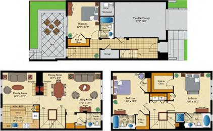 Luxurious townhome floor plan bethesda md