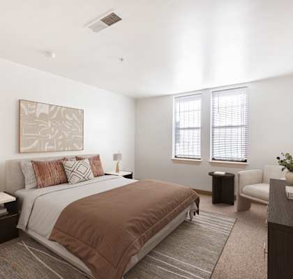 Spacious Bedrooms at Landmark Affordable Apartments in Baltimore MD