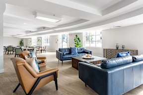Club Room at Grand Plaza Senior Apartments in Los Angeles, CA