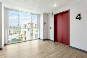 Elevators at Grand Plaza Senior Apartments in Los Angeles, CA